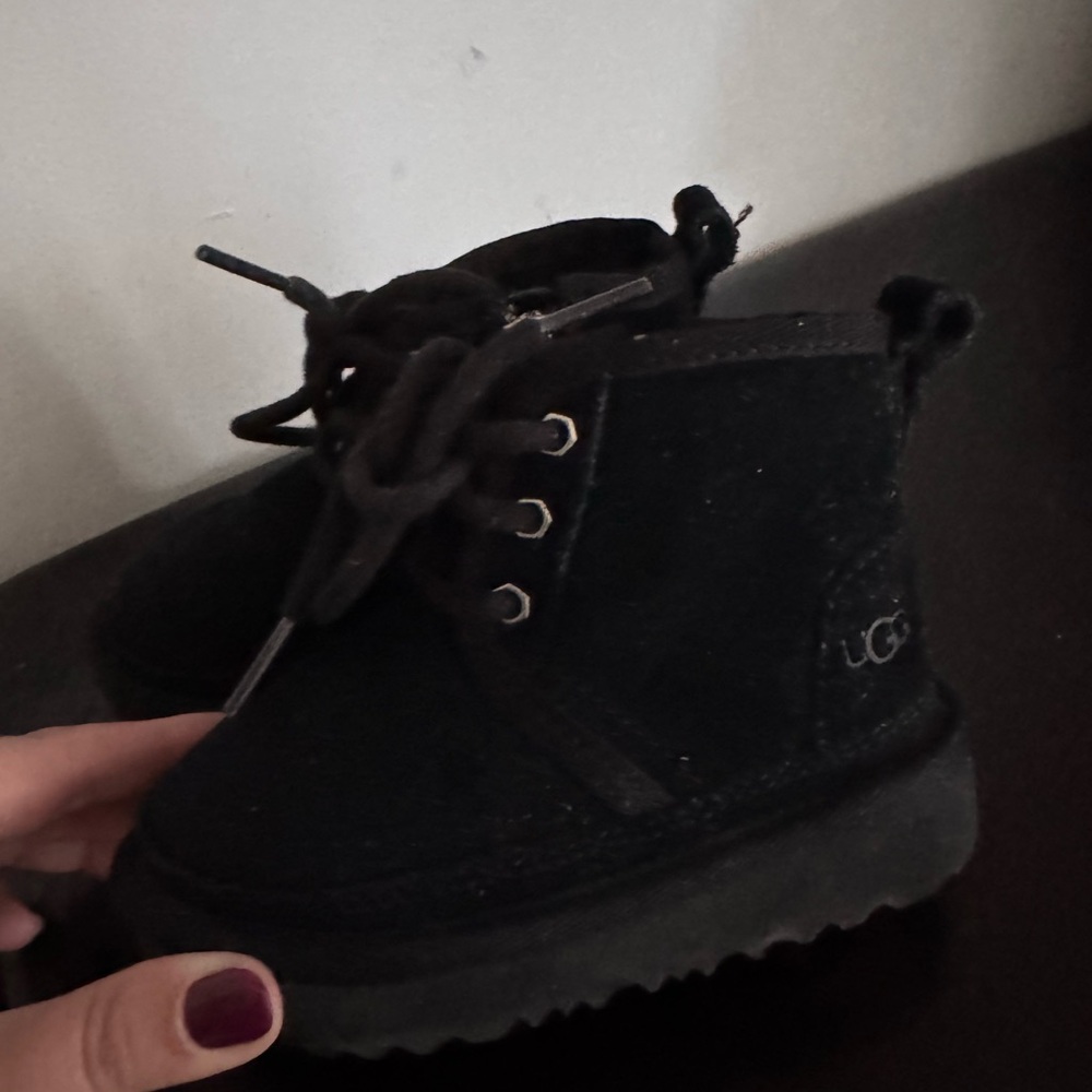 UGG Kids Black Boots